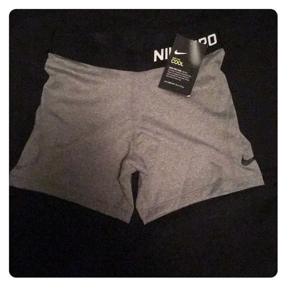 gray nike spandex